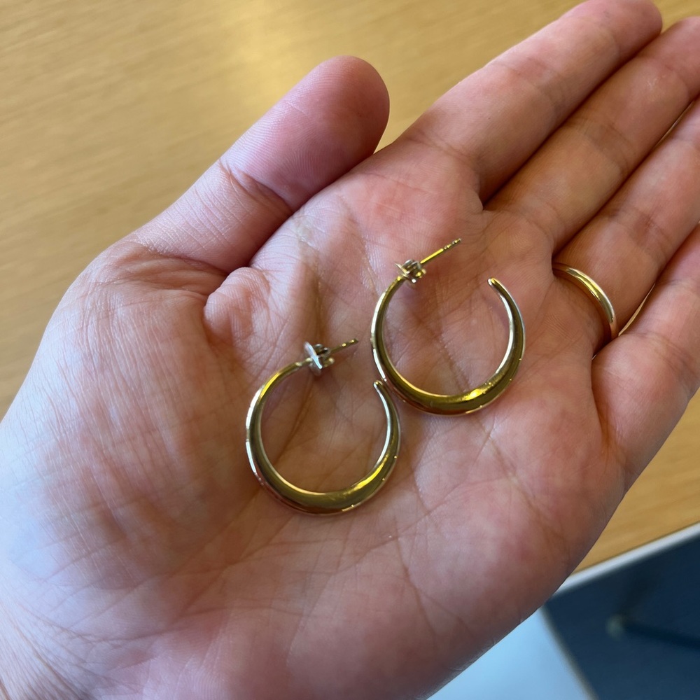 Mejuri Gold Hoop Earrings